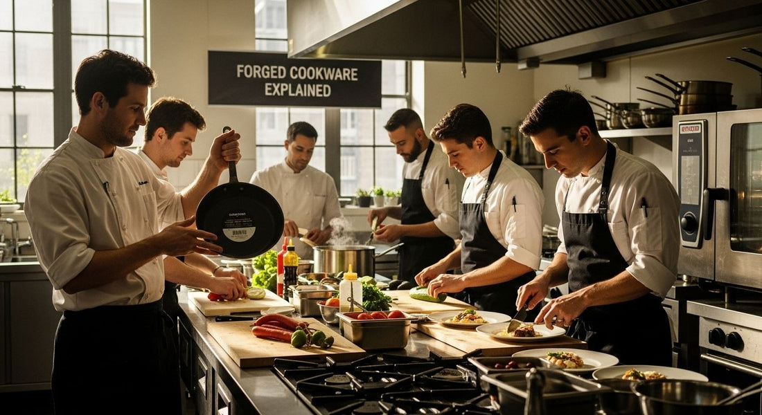 chefs forged cookware kitchen