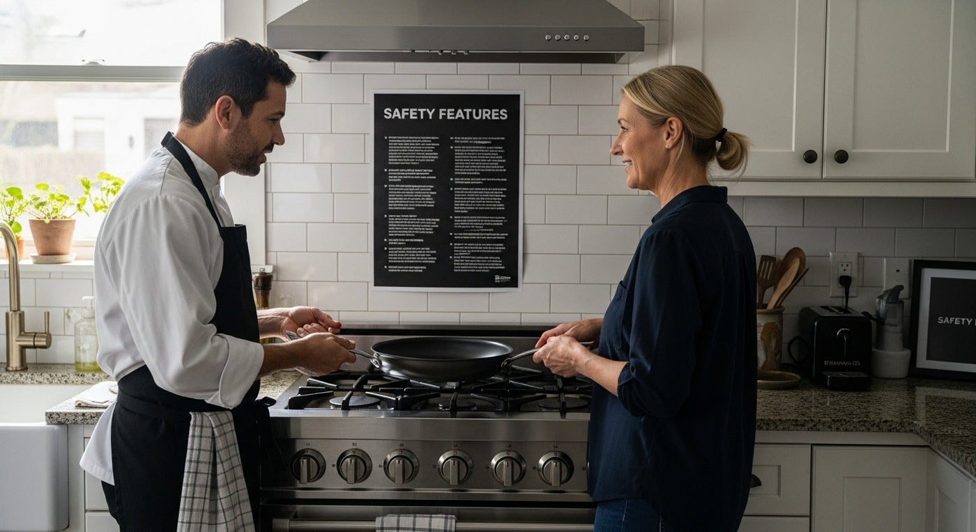 carbon steel cookware safety