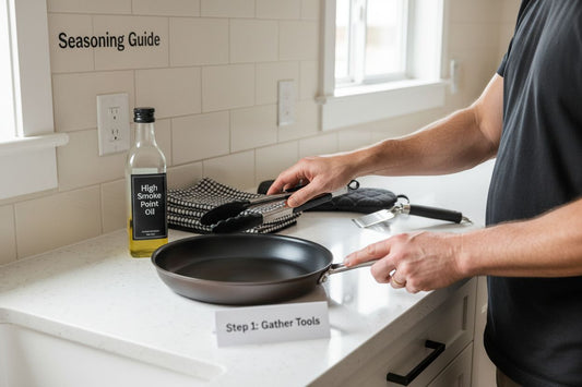 carbon steel pan tools