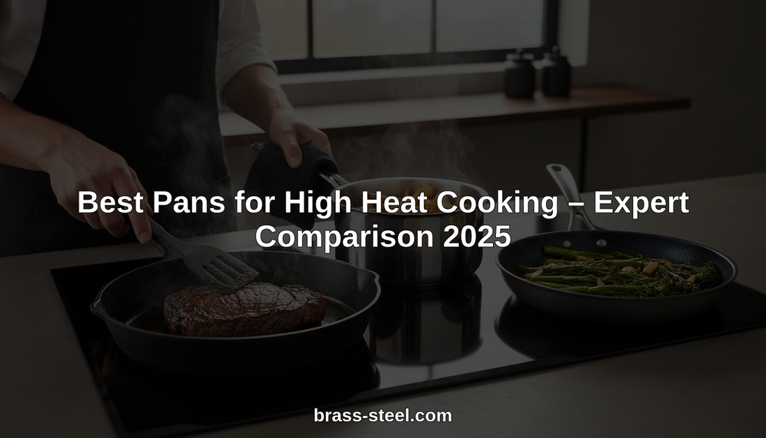 best pans for high heat cooking hero header image