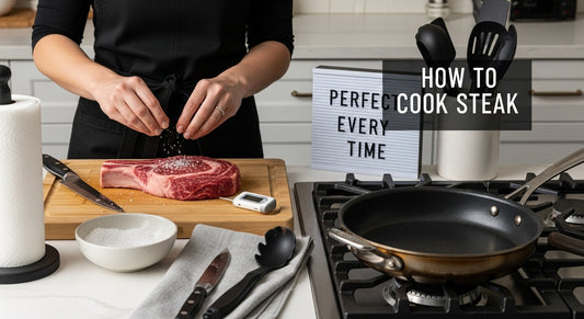 steak carbon steel pan