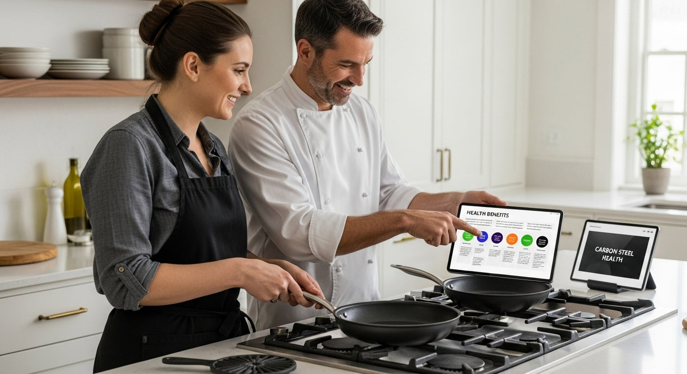 carbon steel health benefits