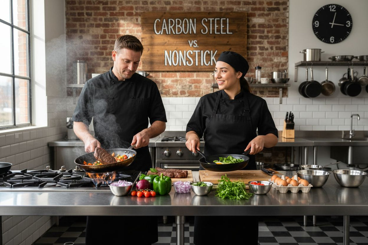 carbon steel vs nonstick