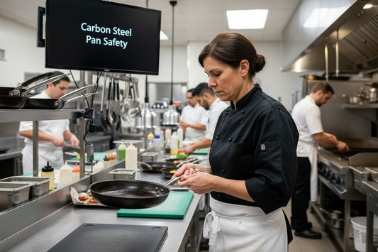 carbon steel pan safety