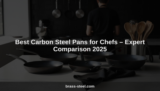 carbon steel pans for chefs hero header image