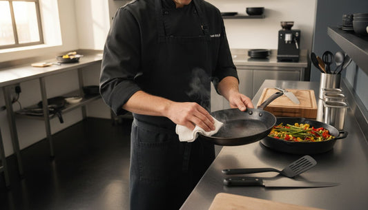 natural carbon steel cleaning