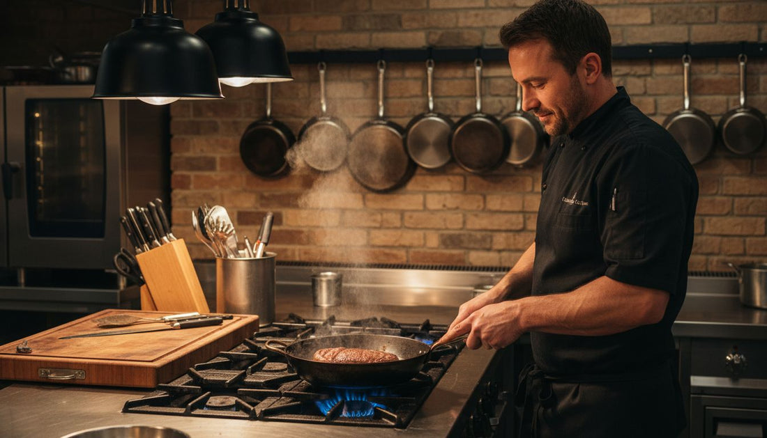 carbon steel kitchen