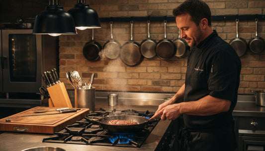 carbon steel kitchen