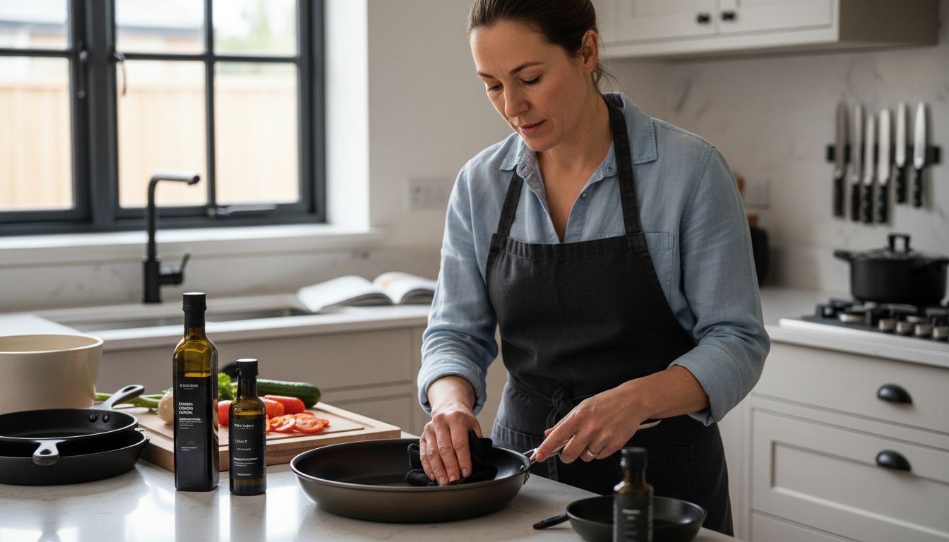 carbon steel pan care