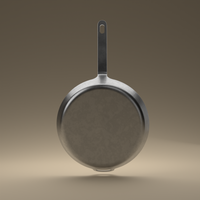 30cm Carbon Steel Sauté Pan - Brass&Steel